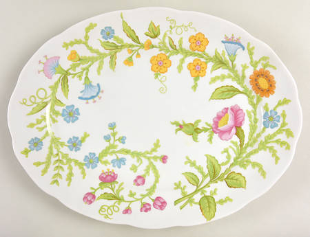 Monticello 14" Oval Serving Platter