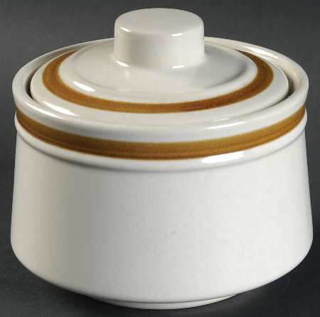 Pebble Stone Sugar Bowl & Lid