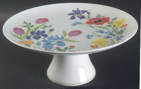 Primavera 10" Diameter Pedestal Cake Stand