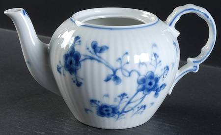 Victoria Blue Teapot No Lid