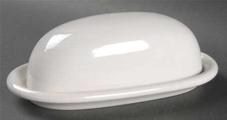 Carnivale White 1/4 Lb Covered Butter