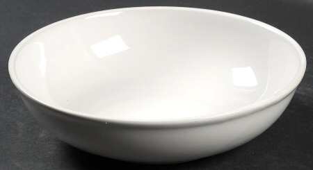 Carnivale White 7" Individual Pasta Bowl