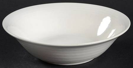 Carnivale White Coupe Cereal Bowl
