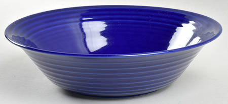 Carnivale Cobalt Blue 9" Round Vegetable Bowl