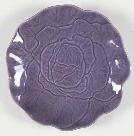 Carnivale Lavender Accent Salad Plate