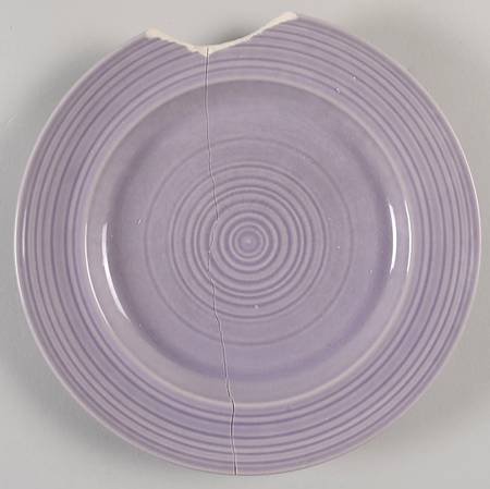 Carnivale Lavender Salad Plate