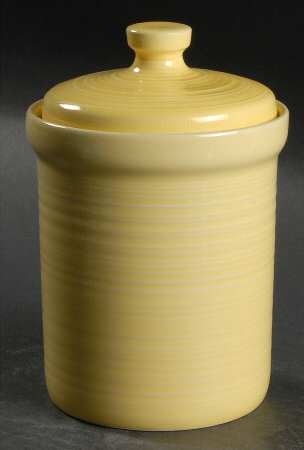 Carnivale Yellow Medium Canister & Lid