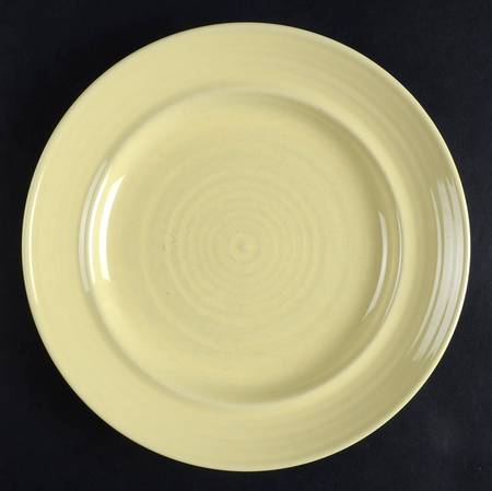 Carnivale Yellow Salad Plate