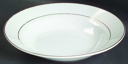 Golden Traditions Rim Soup Bowl