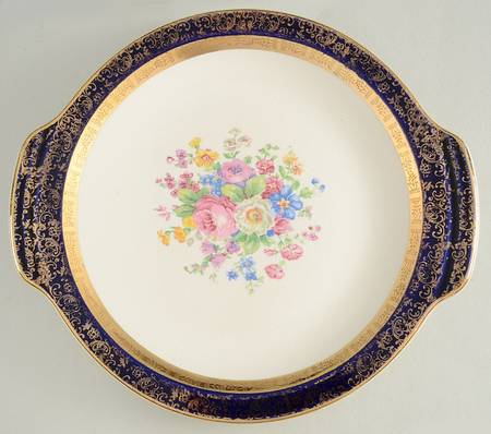 Aristocrat Cobalt Blue (Floral Center) Relish