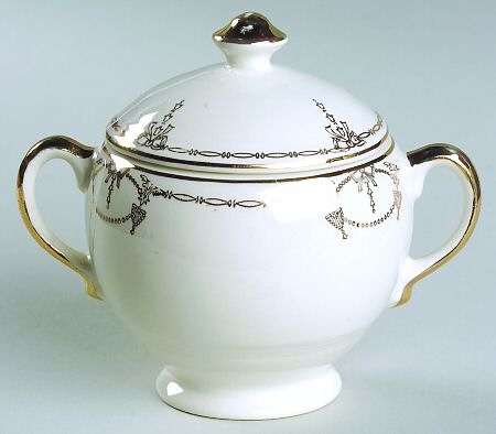 Commodore Sugar Bowl & Lid