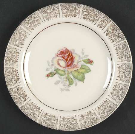 Duchess Rose Bread & Butter Plate by Salem