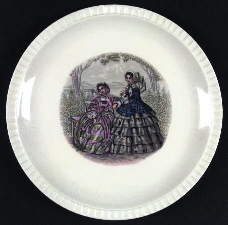 Godey Prints (Fluted, No Color Band) by Salem