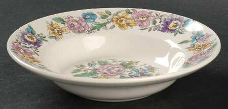 Lansdowne Rim Fruit/Dessert (Sauce) Bowl by Salem