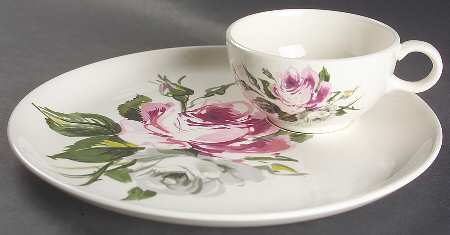 Melody Lane Snack Plate & Cup Set by Salem