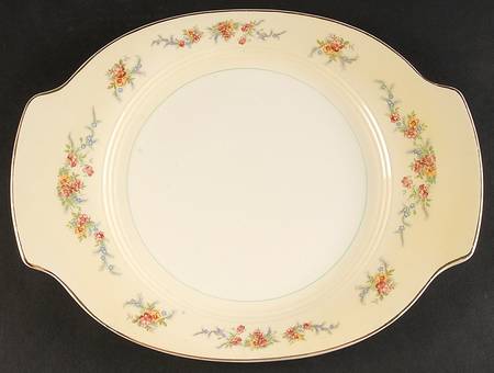 Monticello (Smooth Rim) 14" Oval Serving Platter
