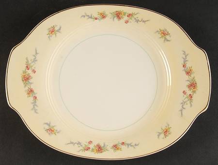 Monticello (Smooth Rim) 11" Oval Serving Platter