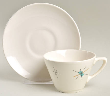 North Star Flat Cup & Saucer Set