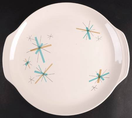 North Star Handled Cake Plate