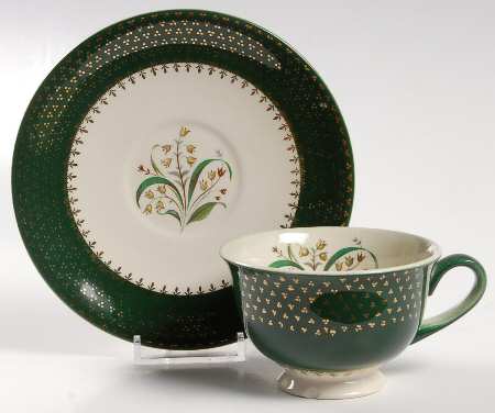 SLM43 Footed Cup & Saucer Set