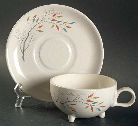 Southwind (China) Footed Cup & Saucer Set