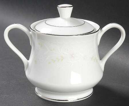 Spring Blossom Sugar Bowl & Lid