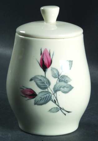Classic Rose Sugar Bowl & Lid