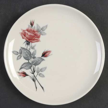 Classic Rose Bread & Butter Plate