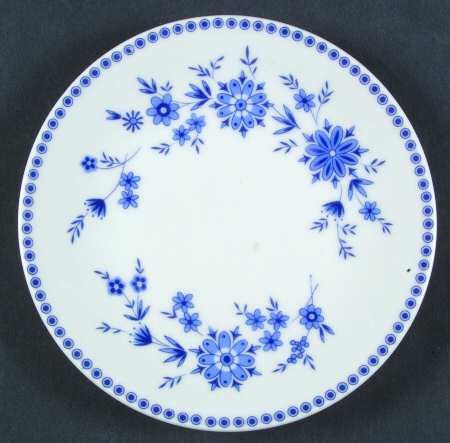 Bavarian Blue Bread & Butter Plate