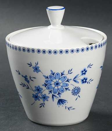 Bavarian Blue Jam/Jelly & Lid