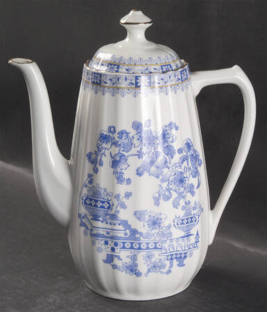 China Blau Coffee Pot & Lid
