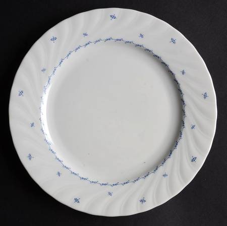 Elisa Blue (No Trim) Salad Plate