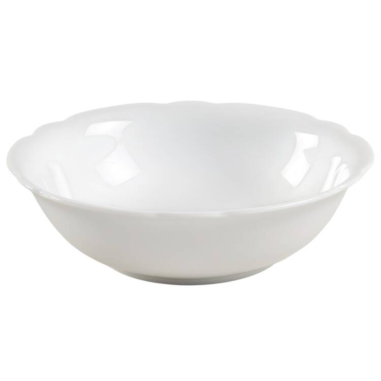 Gloria White Coupe Cereal Bowl by Seltmann
