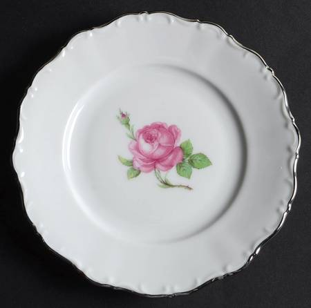 Premiere Rose Bread & Butter Plate by Seltmann
