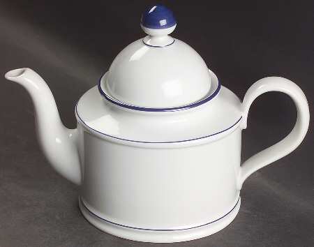 Rainbow Blue Teapot & Lid