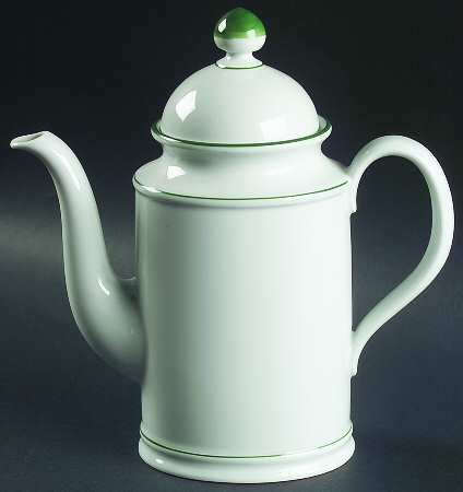 Rainbow Green Small Coffee Pot & Lid