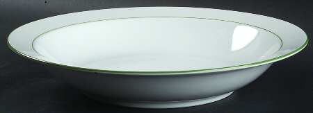Rainbow Green 10" Large Salad Serving Bowl