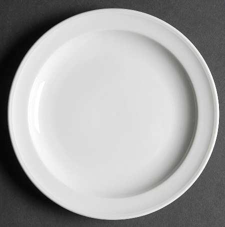Renate White (Smooth) Bread & Butter Plate