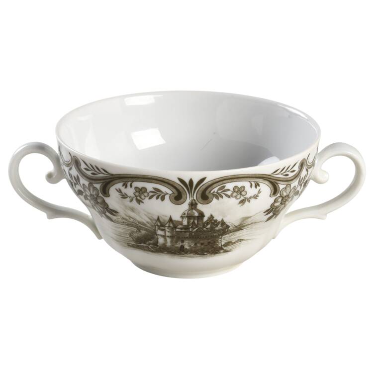 Rhinegau (Scalloped) Flat Cream Soup Bowl