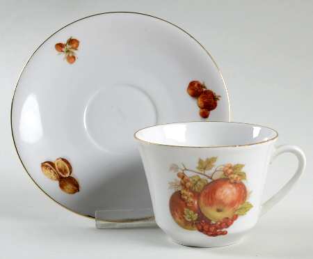 SLT83 Flat Cup & Saucer Set