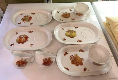 SLT83 Snack Plate & Cup Set