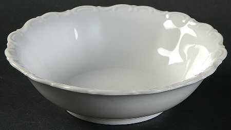 Theresia White Fruit/Dessert (Sauce) Bowl