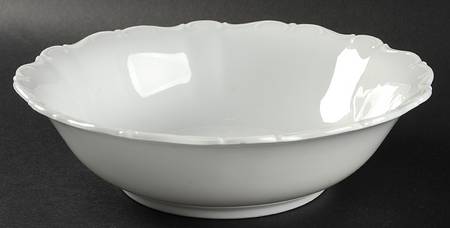 Theresia White 9" Round Vegetable Bowl