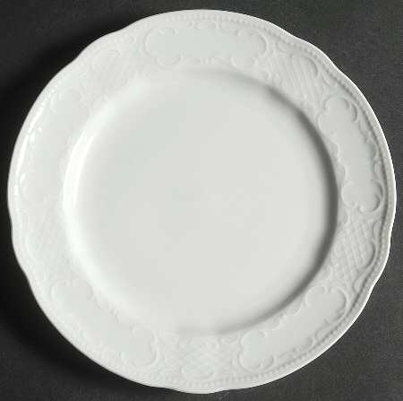 Vienna White Salad Plate