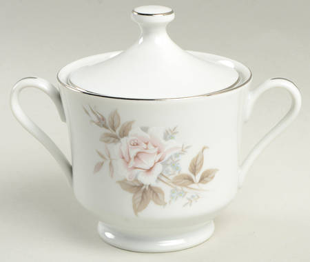 April Rose Sugar Bowl & Lid