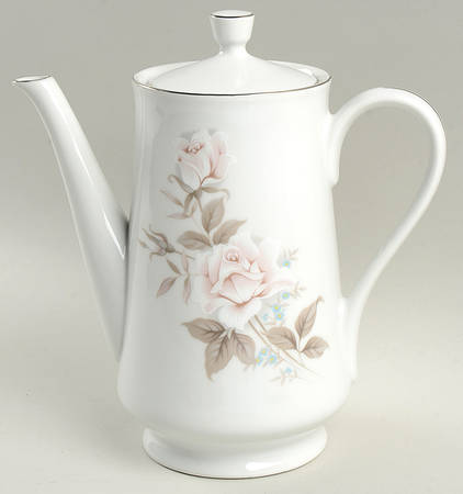 April Rose Coffee Pot & Lid