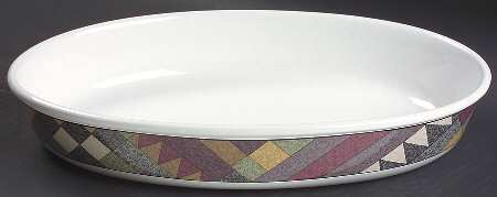 Palm Desert 14" Oval Baker