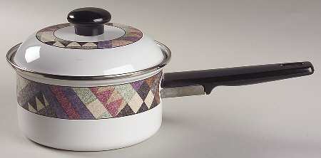 Palm Desert 1.0 Quart Metal Covered Saucepan