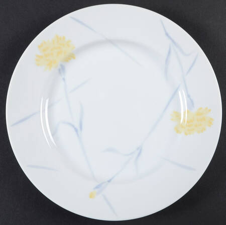 Yellow Carnations Salad Plate