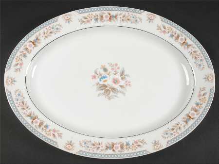 First Lady 16" Oval Serving Platter